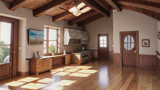 トラッドなインテリアの例