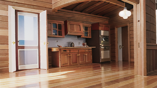 イタリアモダンを取り入れた実際の部屋例