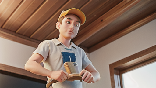 軒天有孔ボードの施工方法