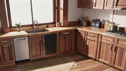 キッチンユニットの設置方法