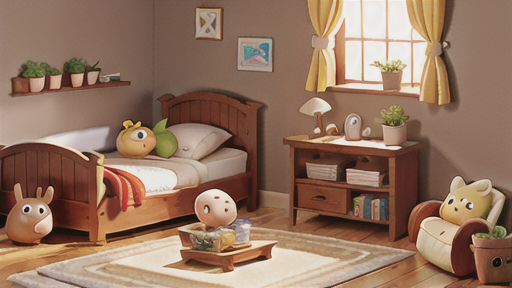 子供部屋として活用できるグルニエ